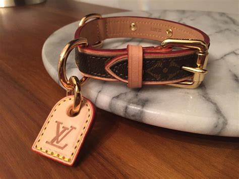 louis vuitton pet collar replica|faux louis vuitton dog collar.